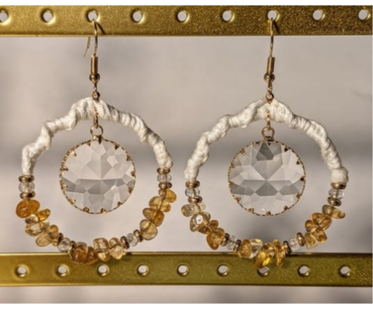 Citrine - Clear Quartz