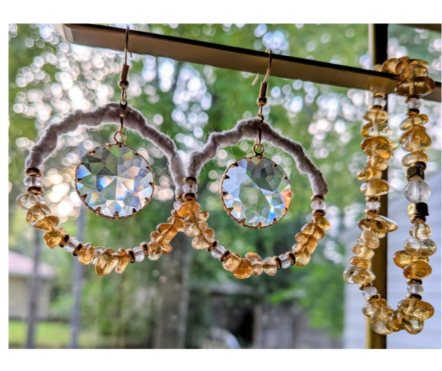 Citrine - Clear Quartz