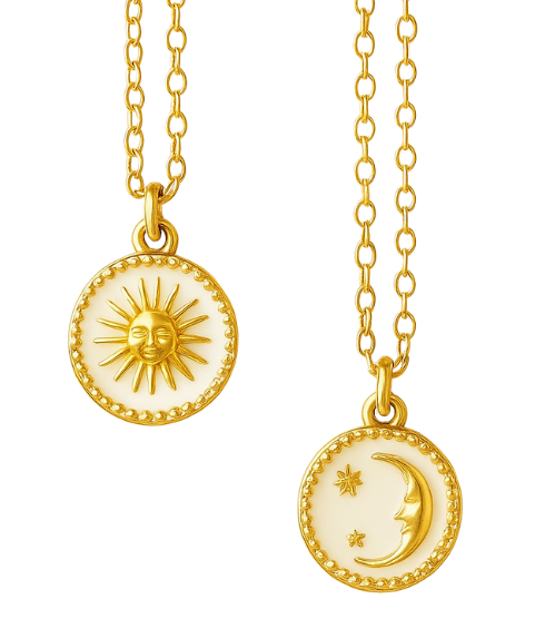 Kindred Souls Sun and Moon Necklace